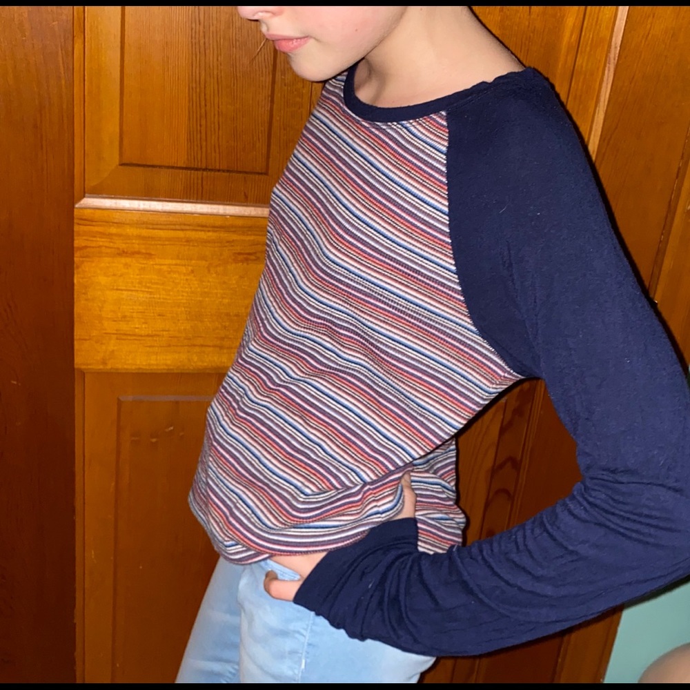 *SOLD* Aeropostale striped jersey style shirt
